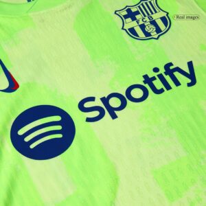 GAVI #6 Barcelona Third Away Authentic Soccer Jersey- UCL（Spotify Logo Without Text） - Image 5