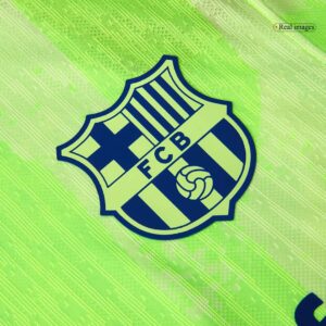 F.DE JONG #21 Barcelona Third Away Authentic Soccer Jersey- UCL（Spotify Logo Without Text） - Image 3