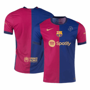 Barcelona Home Authentic Soccer Jersey - 125th Anniversary - Image 3