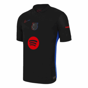 RAPHINHA #11 Barcelona Away Authentic Soccer Jersey - UCL (Spotify Logo Without Text) - Image 2