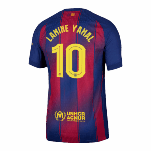 LAMINE YAMAL #10 Barcelona Home Authentic Soccer Jersey 2025/26 - UCL - Image 3