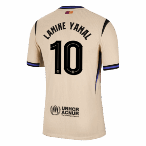 LAMINE YAMAL #10 Barcelona Away Authentic Soccer Jersey 2025/26 - UCL - Image 3