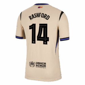 RASHFORD #14 Barcelona Away Authentic Soccer Jersey 2025/26 - UCL - Image 3