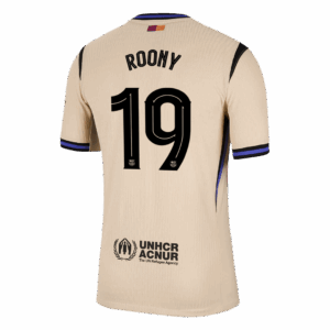 ROONY #19 Barcelona Away Authentic Soccer Jersey 2025/26 - UCL - Image 3