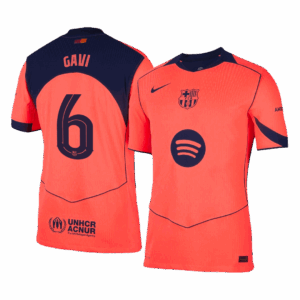 GAVI #6 Barcelona Third Away Authentic Soccer Jersey 2025/26 - UCL
