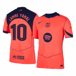 LAMINE YAMAL #10 Barcelona Third Away Authentic Soccer Jersey 2025/26 - UCL