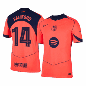 RASHFORD #14 Barcelona Third Away Authentic Soccer Jersey 2025/26 - UCL
