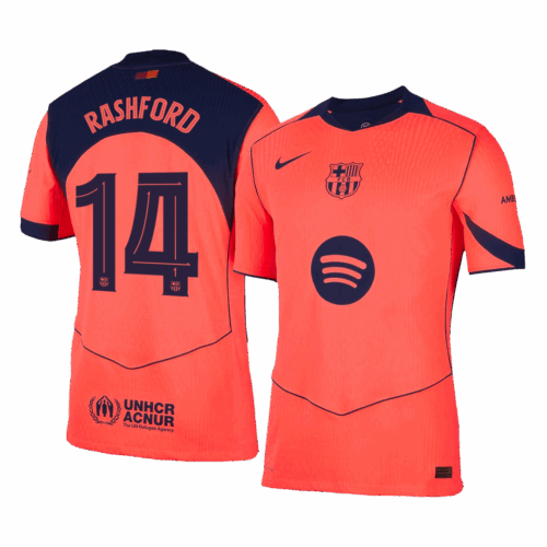 RASHFORD #14 Barcelona Third Away Authentic Soccer Jersey 2025/26 - UCL