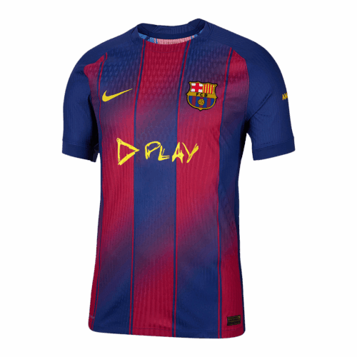 Barcelona X Ed Sheeran Home Player Version Jersey 2025/26