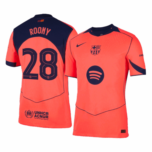 ROONY #28 Barcelona Third Away Player Version Jersey 2025/26