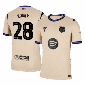 ROONY #28 Barcelona Away Player Version Jersey 2025/26 - UCL