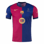 Barcelona Home Player Version Jersey - Copa del Rey Final