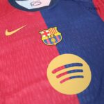 RAPHINHA #11 Barcelona Home Player Version Jersey - UCL (Spotify Logo Without Text) - Image 8