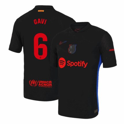 GAVI #6 Barcelona Away Player Version Jersey