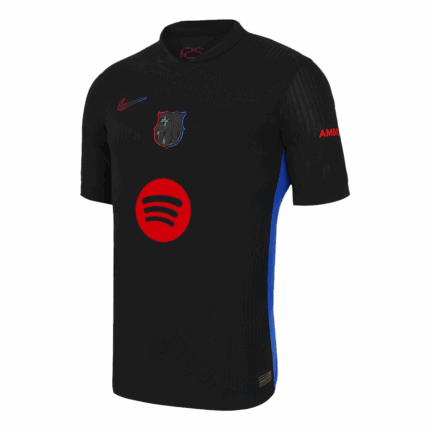 Barcelona Away Player Version Jersey - Spotify Logo Without Text