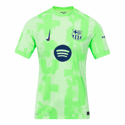 Barcelona Third Away Player Version Jersey - Spotify Logo Without Text