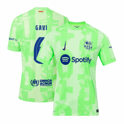 GAVI #6 Barcelona Third Away Player Version Jersey - UCL