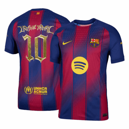 LAMINE YAMAL #10 Barcelona Home Player Version Jersey 2025/26