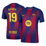 ROONY #19 Barcelona Home Player Version Jersey 2025/26
