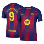 LEWANDOWSKI #9 Barcelona Home Player Version Jersey 2025/26