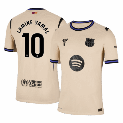LAMINE YAMAL #10 Barcelona Away Player Version Jersey 2025/26
