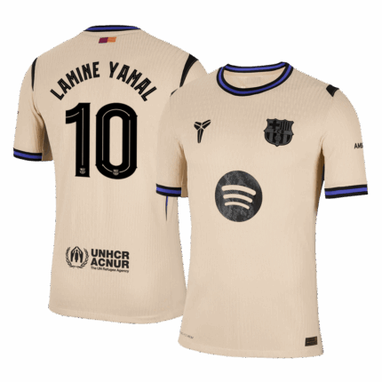 LAMINE YAMAL #10 Barcelona Away Player Version Jersey 2025/26 - UCL