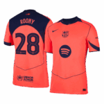 ROONY #28 Barcelona Third Away Player Version Jersey 2025/26
