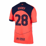 ROONY #28 Barcelona Third Away Player Version Jersey 2025/26 - Image 3