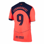 LEWANDOWSKI #9 Barcelona Third Away Player Version Jersey 2025/26 - UCL - Image 3