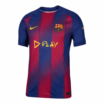 Barcelona X Ed Sheeran Home Player Version Jersey 2025/26