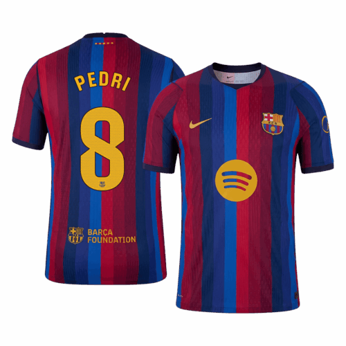 PEDRI #8 Barcelona Home Player Version Jersey 2026/27