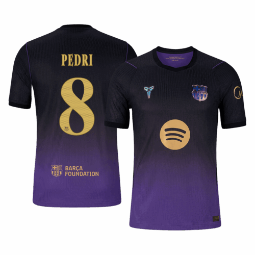 PEDRI #8 Barcelona Away Player Version Jersey 2026/27 - UCL