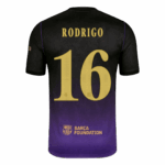 RODRIGO #16 Barcelona Away x Kobe Bryant Player Version Jersey 2026/27 - UCL - Image 2