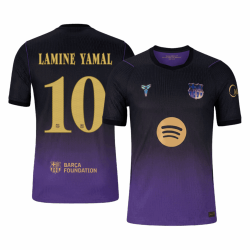 LAMINE YAMAL #10 Barcelona Away Player Version Jersey 2026/27 - UCL