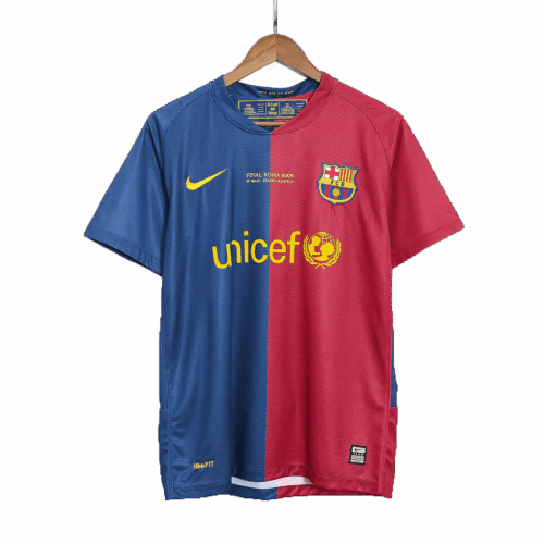 Retro Soccer Jersey Barcelona Home 2008/09 - UCL Final