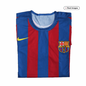 Retro Soccer Jersey MESSI #30 Barcelona Home 2005/06 - UCL Final - Image 2