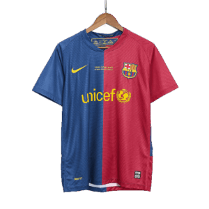 Retro Soccer Jersey ETO'O #9 Barcelona Home 2008/09 - UCL Final - Image 2