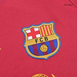 Retro Soccer Jersey ETO'O #9 Barcelona Home Long Sleeve 2008/09 - UCL Final - Image 5