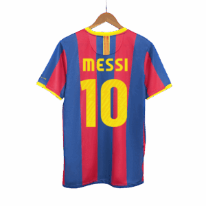 Retro Soccer Jersey MESSI #10 Barcelona Home 2010/11