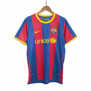Retro Soccer Jersey DAVID VILLA #7 Barcelona Home 2010/11 - Image 2