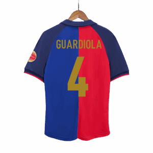 Retro Soccer Jersey GUARDIOLA #4 Barcelona Home 1999/00