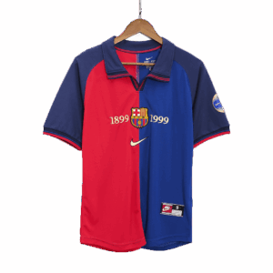 Retro Soccer Jersey GUARDIOLA #4 Barcelona Home 1999/00 - Image 2