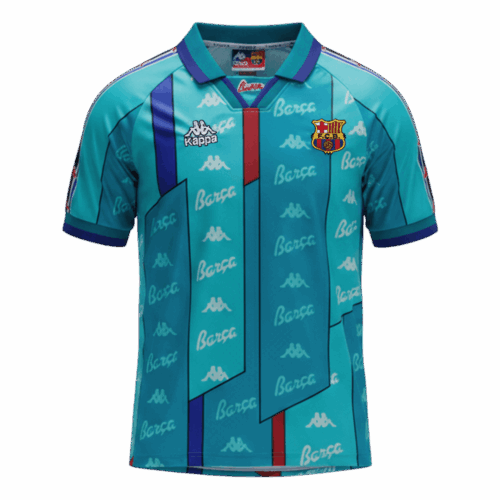 Retro Soccer Jersey Barcelona Away 1996/97