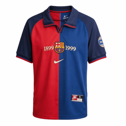 Retro Soccer Jersey Barcelona Home 1999/00