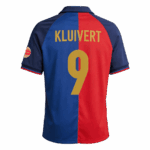 Retro Soccer Jersey KLUIVERT #9 Barcelona Home 1999/00