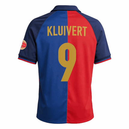 Retro Soccer Jersey KLUIVERT #9 Barcelona Home 1999/00