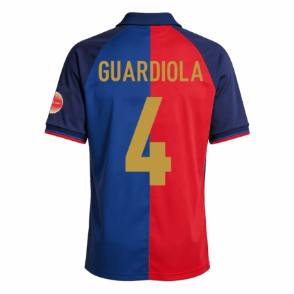Retro Soccer Jersey GUARDIOLA #4 Barcelona Home 1999/00