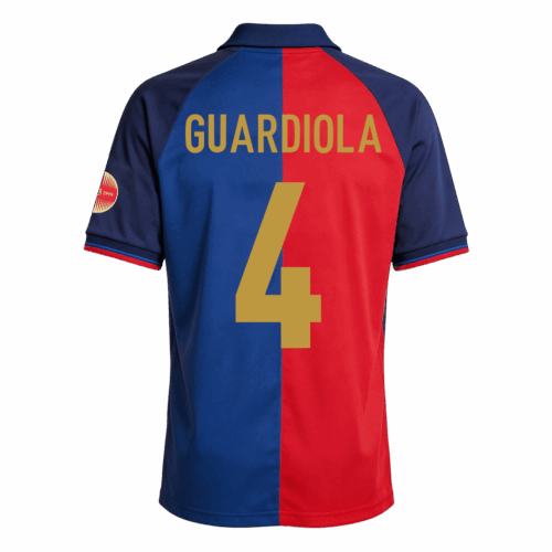 Retro Soccer Jersey GUARDIOLA #4 Barcelona Home 1999/00