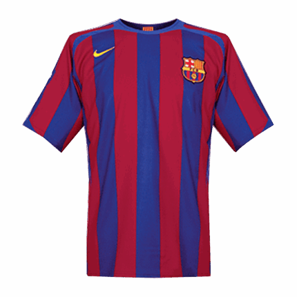 Retro Soccer Jersey Barcelona Home 2005/06 - UCL