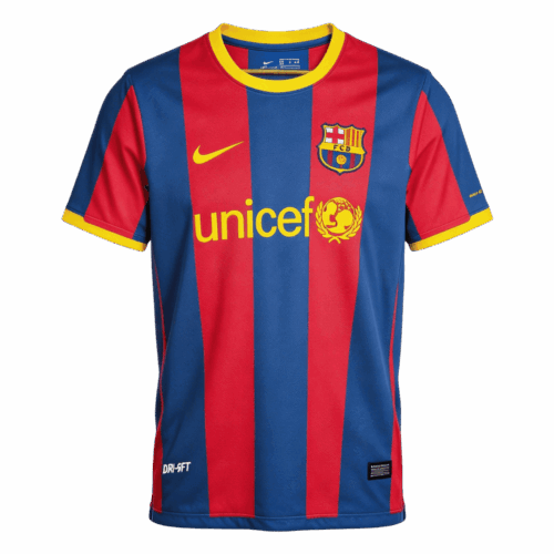 Retro Soccer Jersey Barcelona Home 2010/11